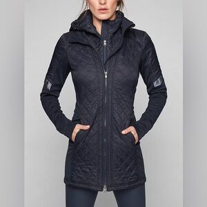 Athleta Rock Springs CYA Longline Quilted Jacket